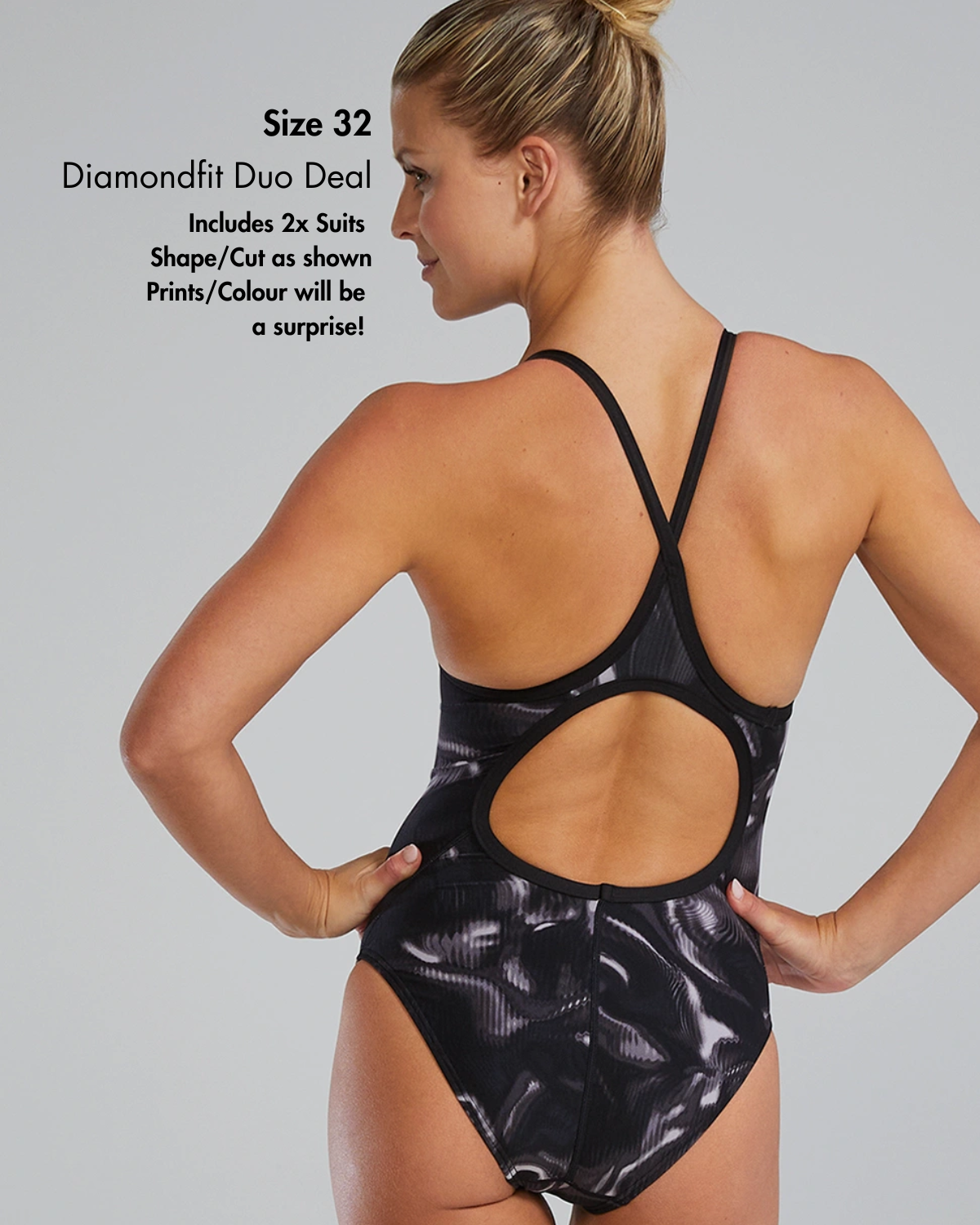 TYR Women's Sample Duo Deal -  2 x Size 32 Diamondfit Swimsuits
