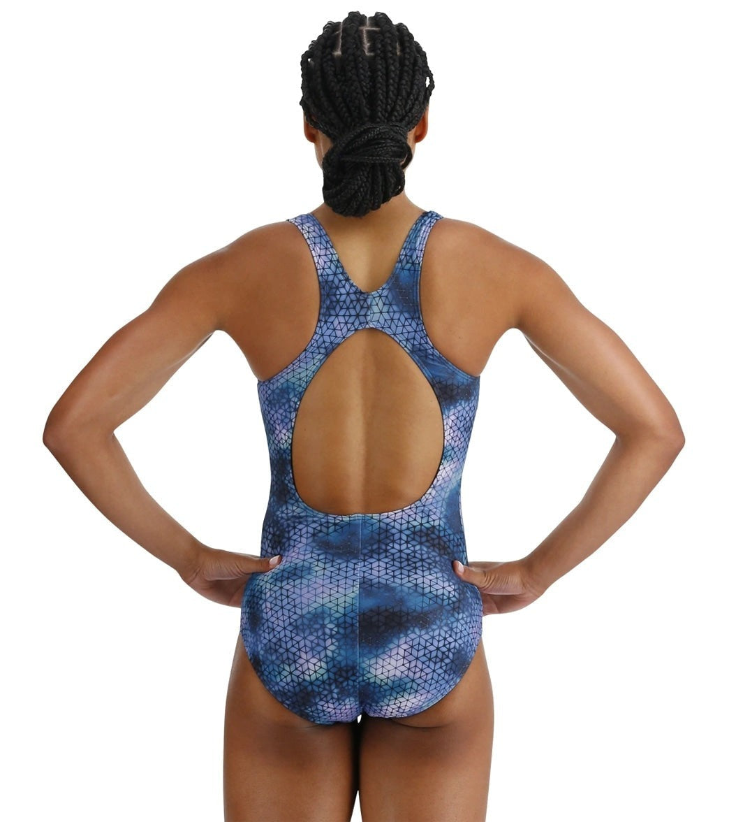 TYR Women's Starhex Max Splice Controlfit - Blue Ice