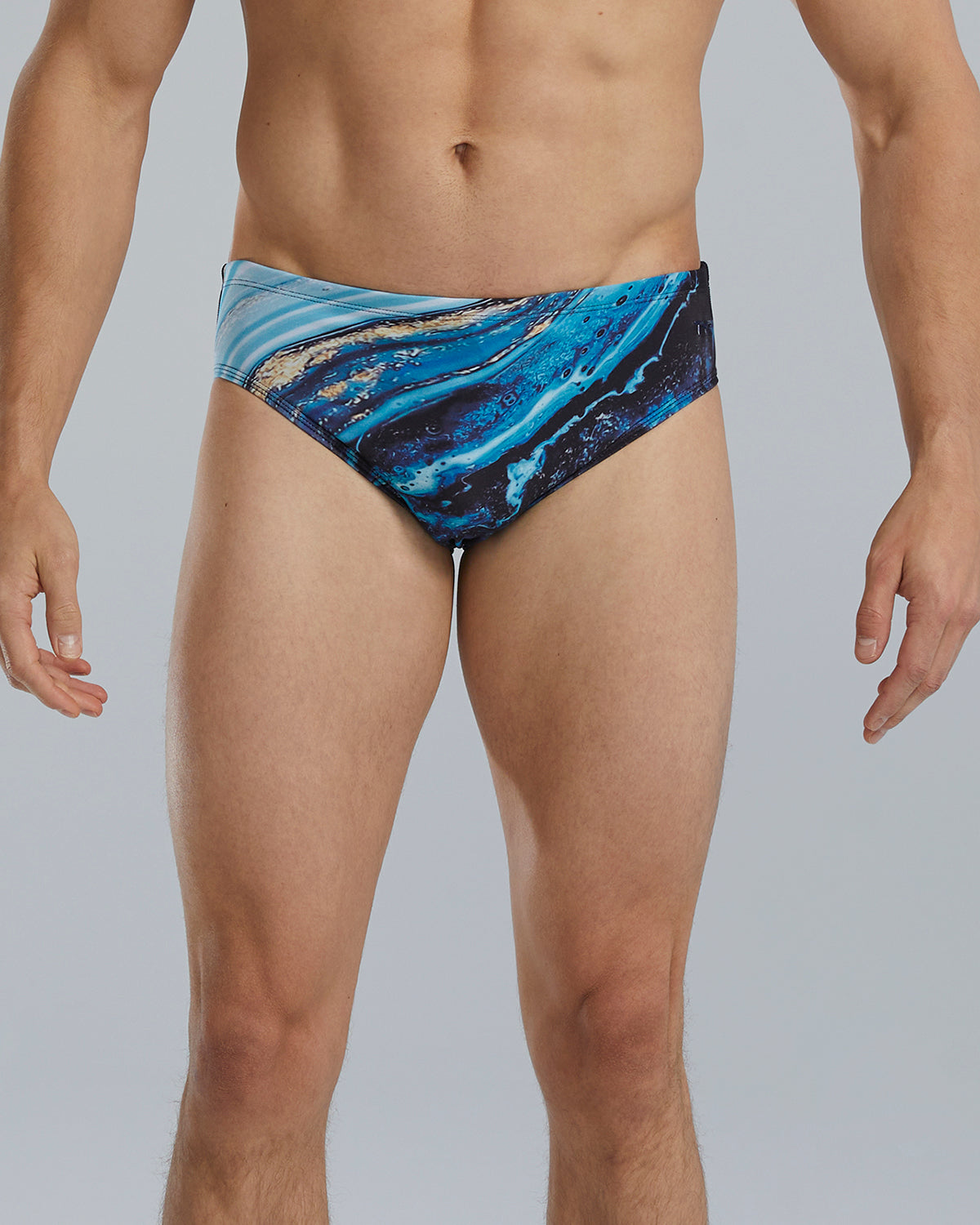 TYR Men's Kyanite Racer - Teal/Multi