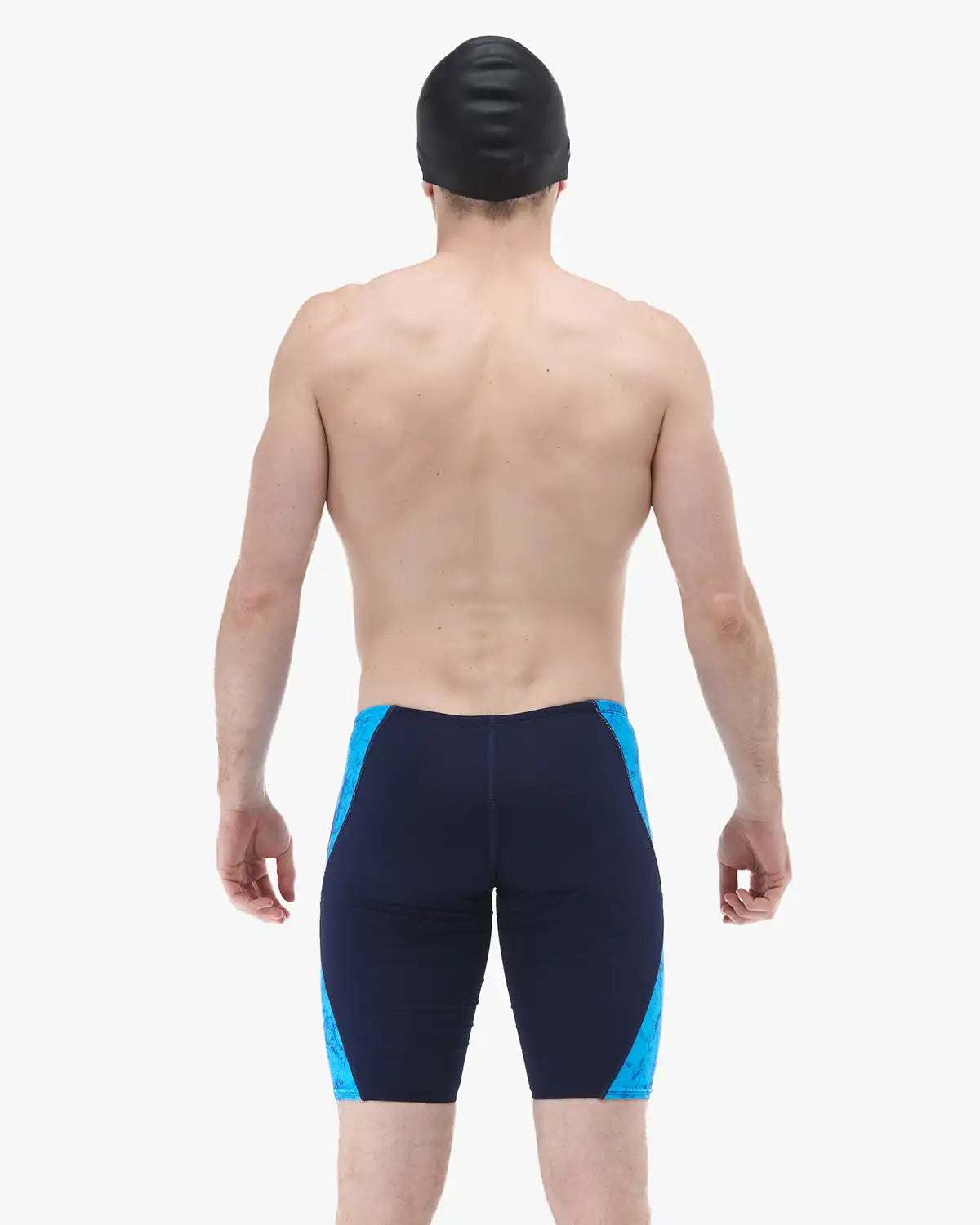 TYR Men's Durafast Elite Jammer - Zephyr - Blue/Navy