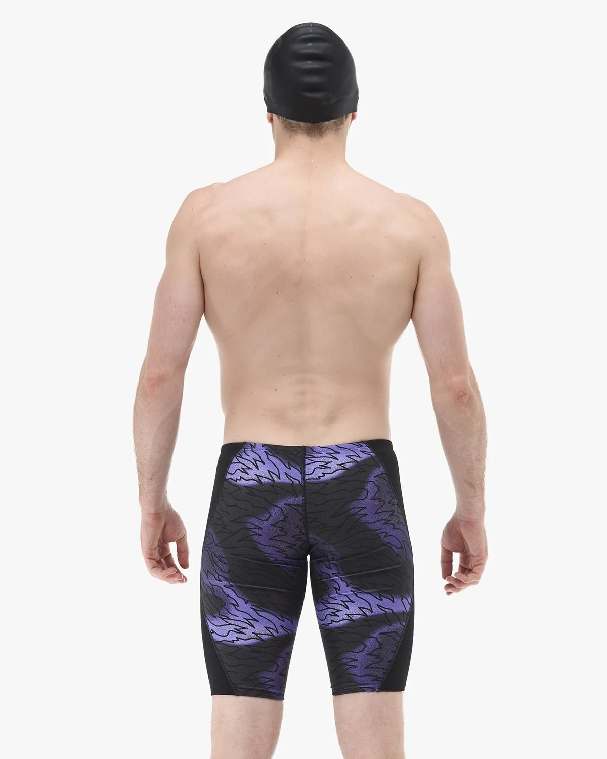 TYR Men's Durafast Elite Jammer - Hodori - Smoke/Black