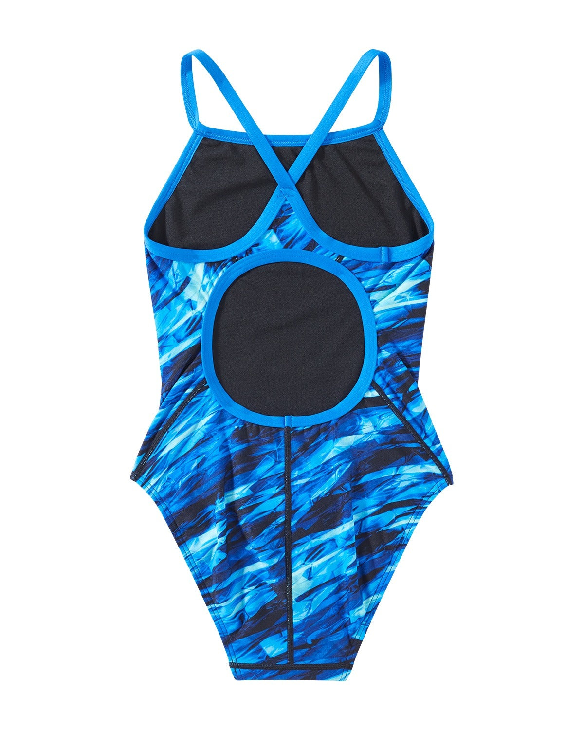 TYR Girls' Vitric Diamondfit Swimsuit - Blue