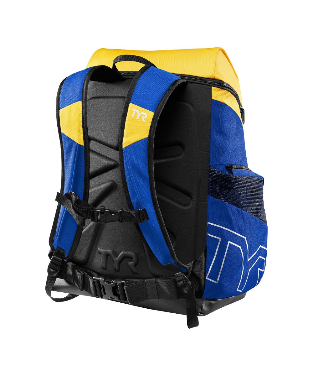 TYR Alliance 45L Backpack - Royal/Gold