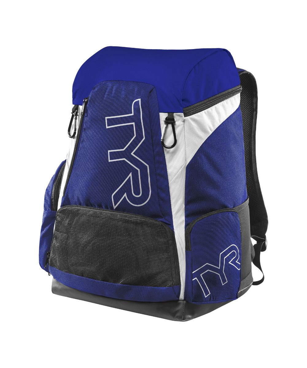 TYR Alliance 45L Backpack - Royal/White