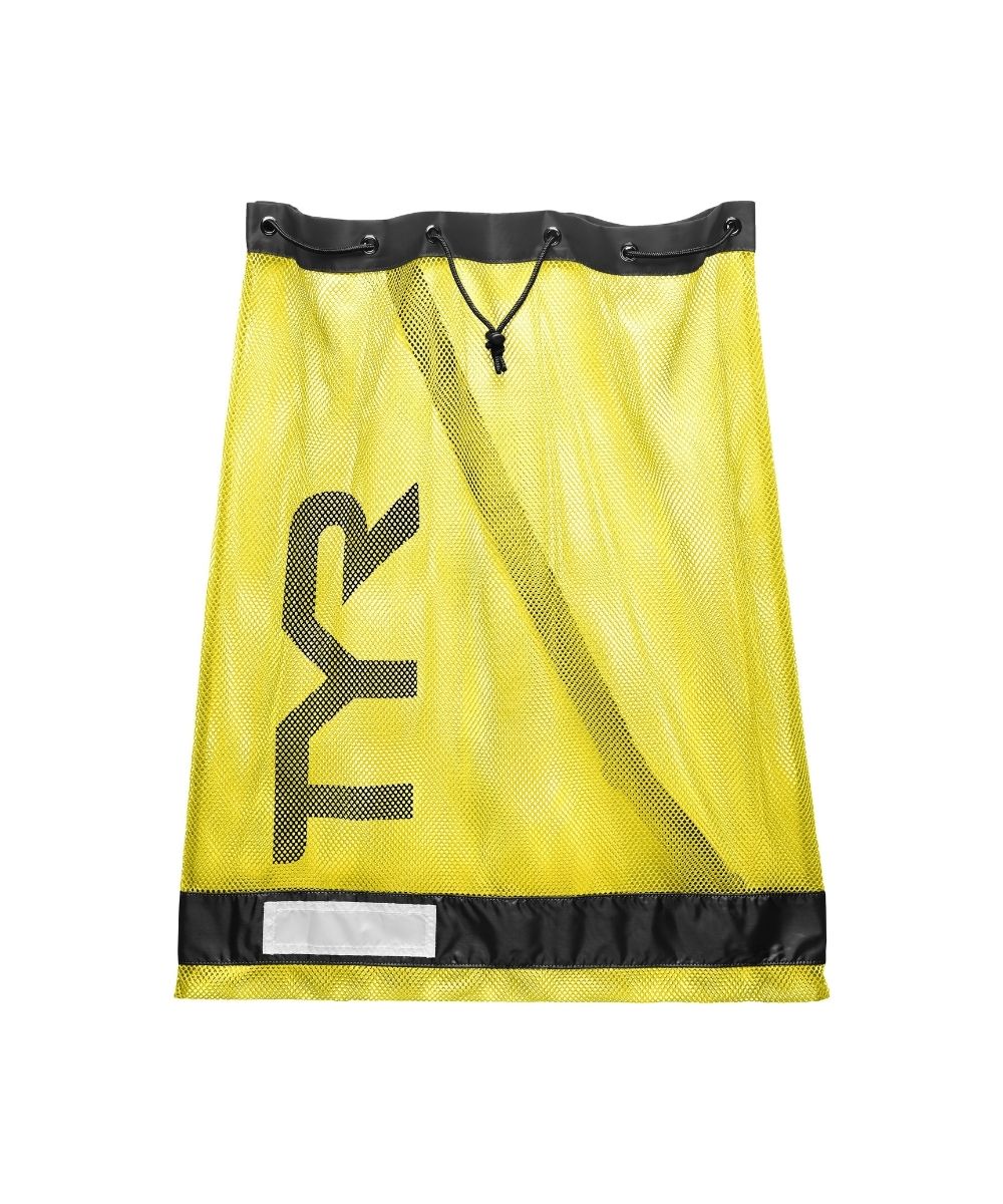 TYR Mesh Equipment Bag - Fluro Yellow