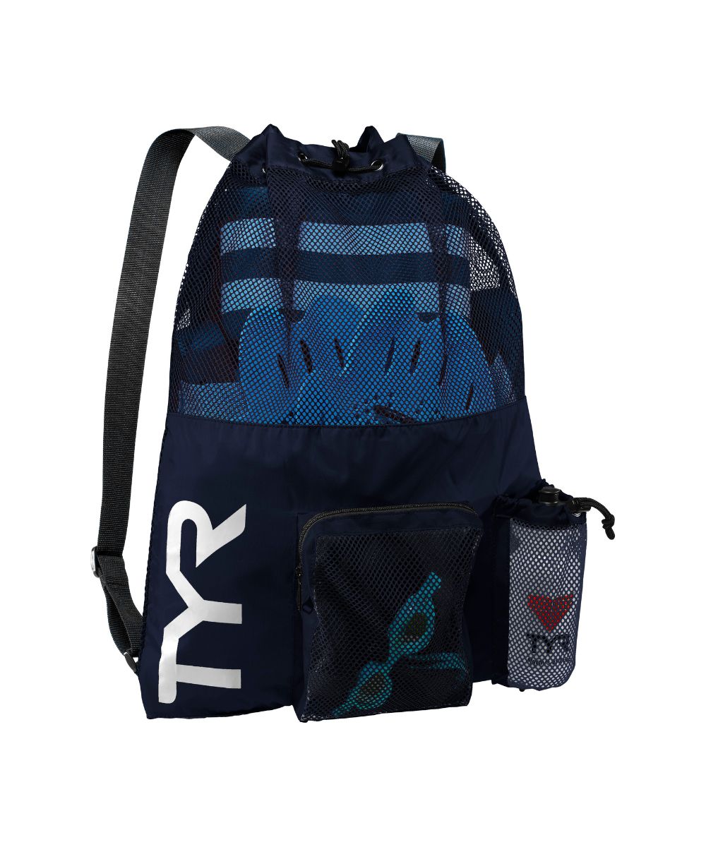 TYR Big Mesh Mummy Backpack - Navy