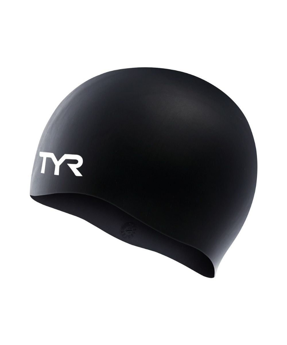 TYR Wrinkle-Free Silicone Cap - Black