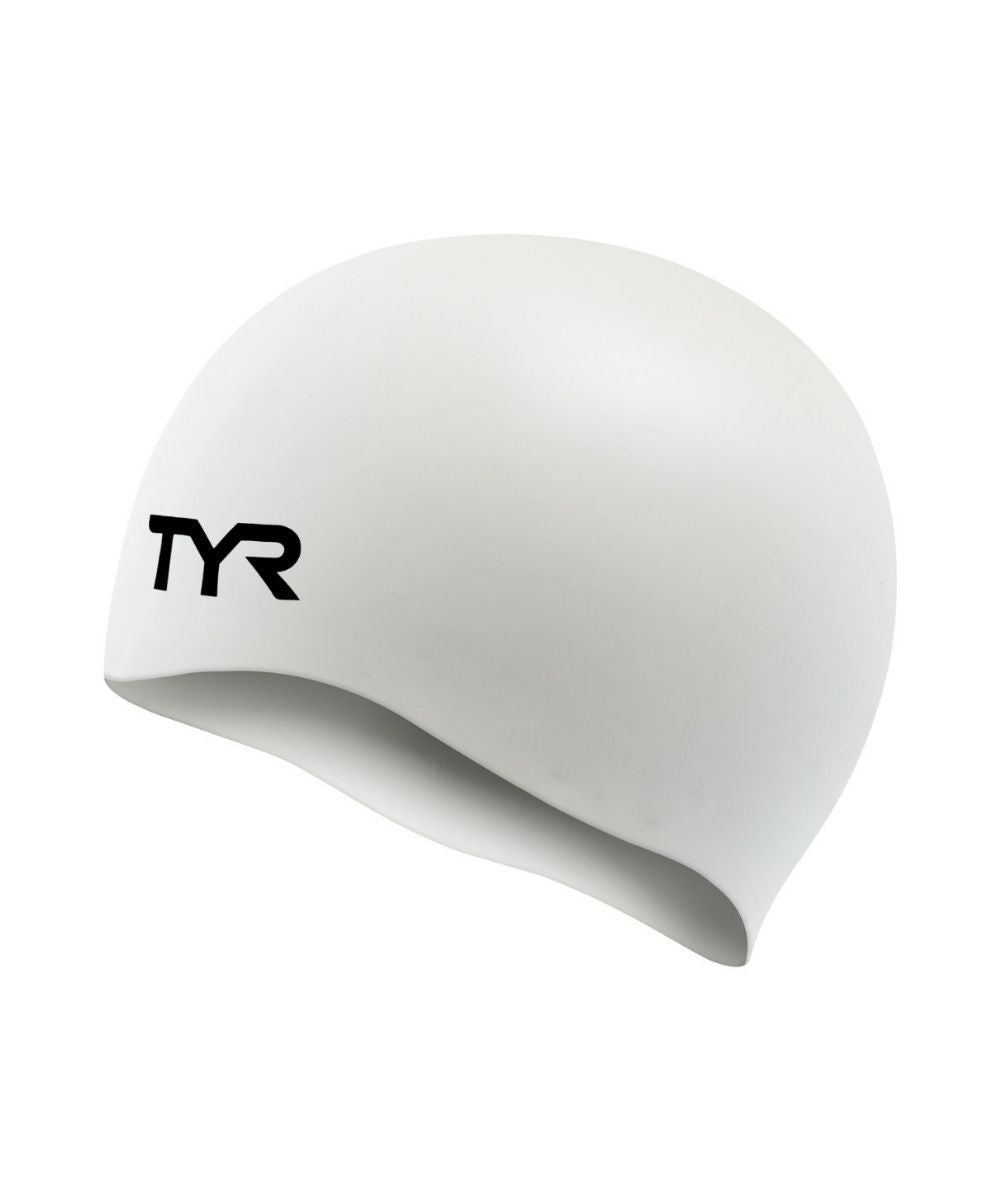 TYR Wrinkle-Free Silicone Cap - White