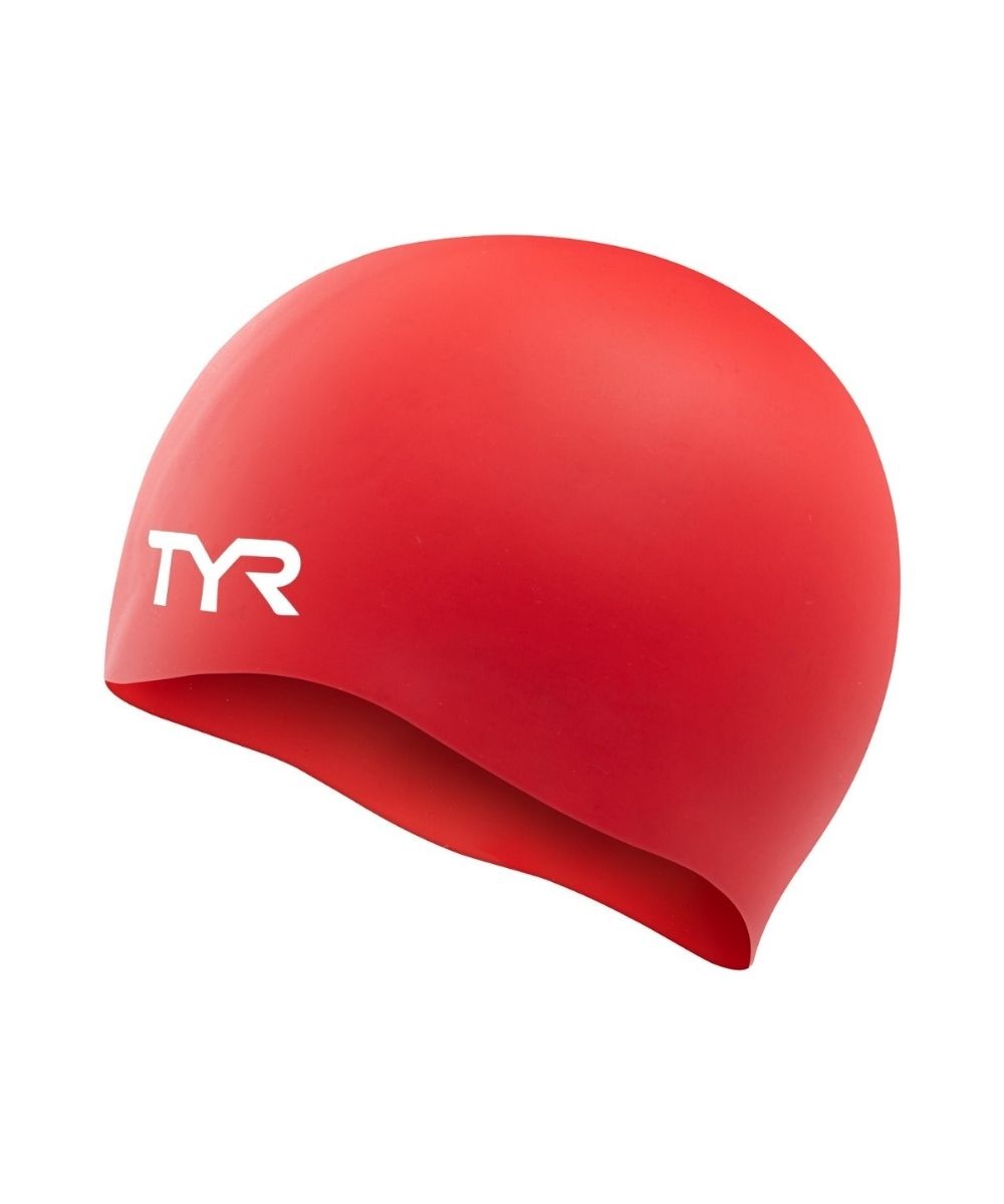 TYR Wrinkle-Free Silicone Cap - Red