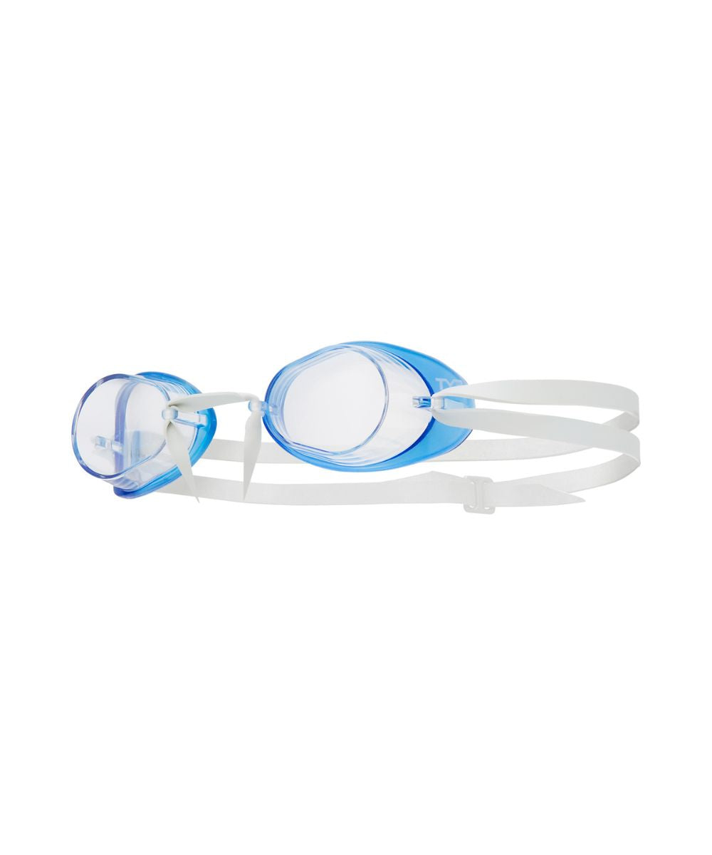 TYR Socket Rocket 2.0 Goggle - Clear/Blue/White