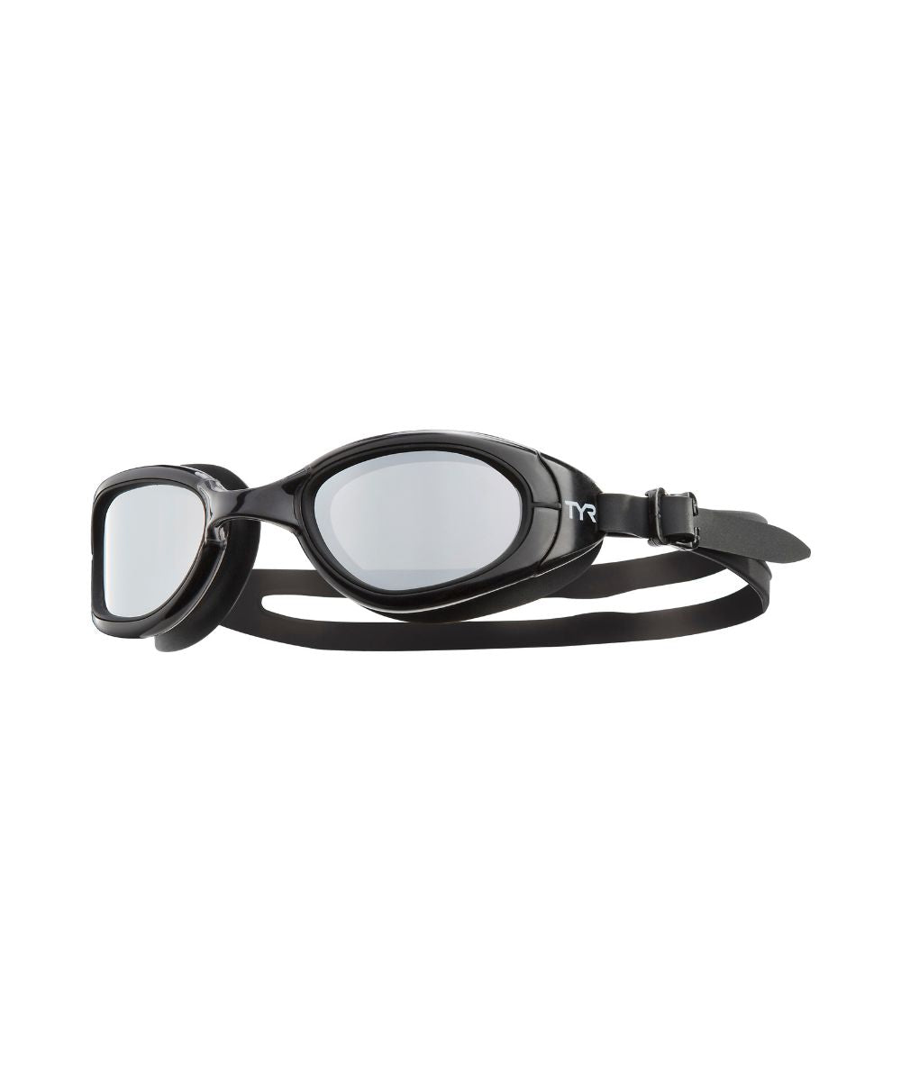 TYR Special Ops 2.0 Polarized Goggle - Black/Silver