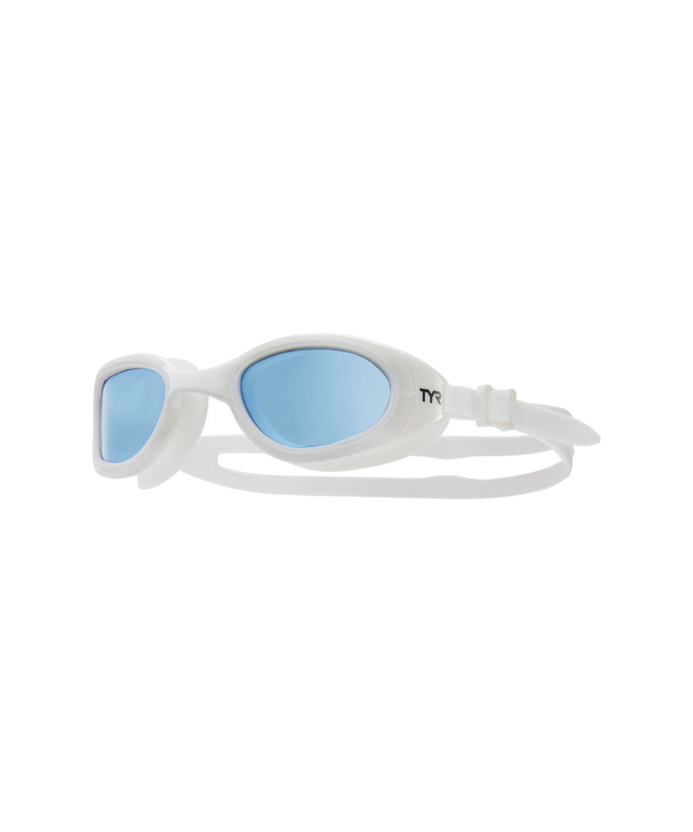 TYR Special Ops 2.0 Polarized Non-Mirrored Goggle - White