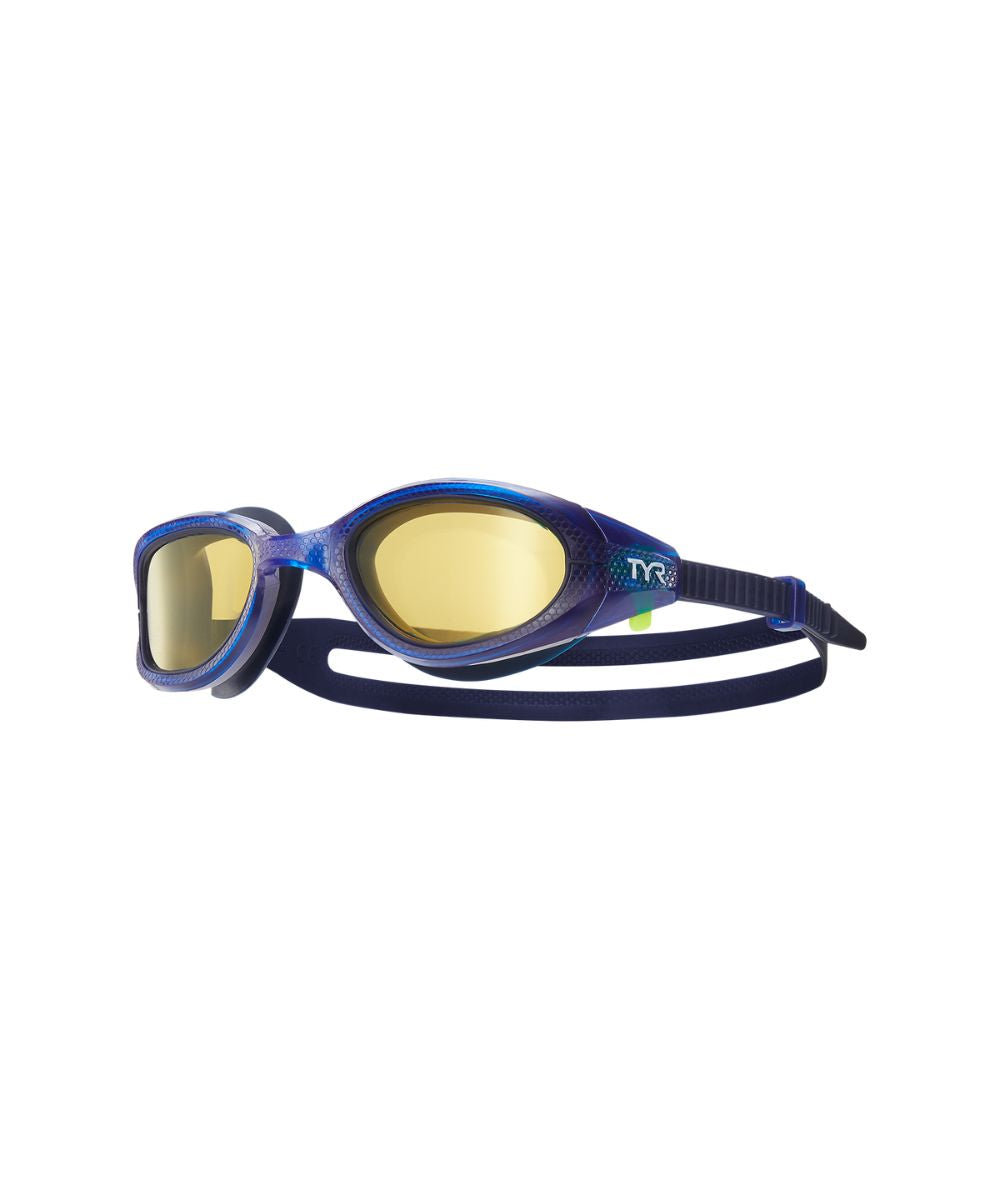 TYR Special Ops 3.0 Polarized Goggle - Amber/Navy