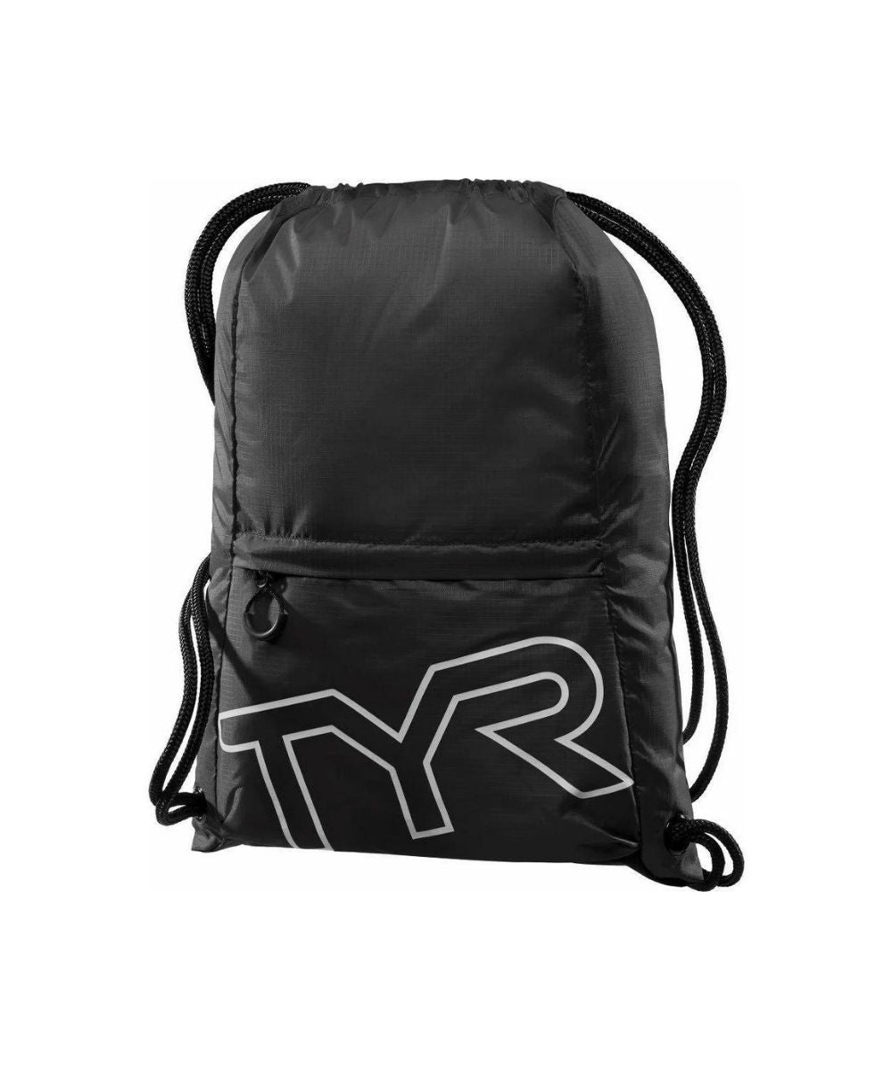 TYR Drawstring Sack Pack - Black