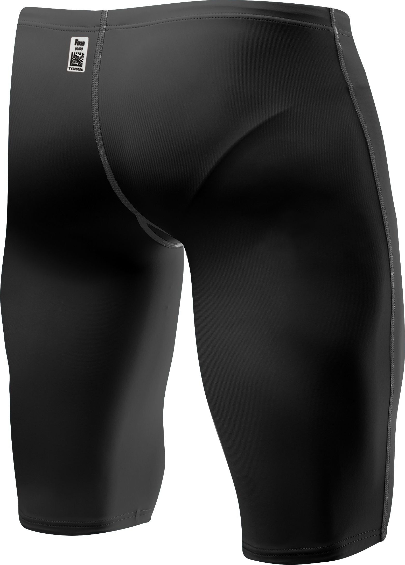 TYR Men's Solid Thresher Jammer - Black/Grey