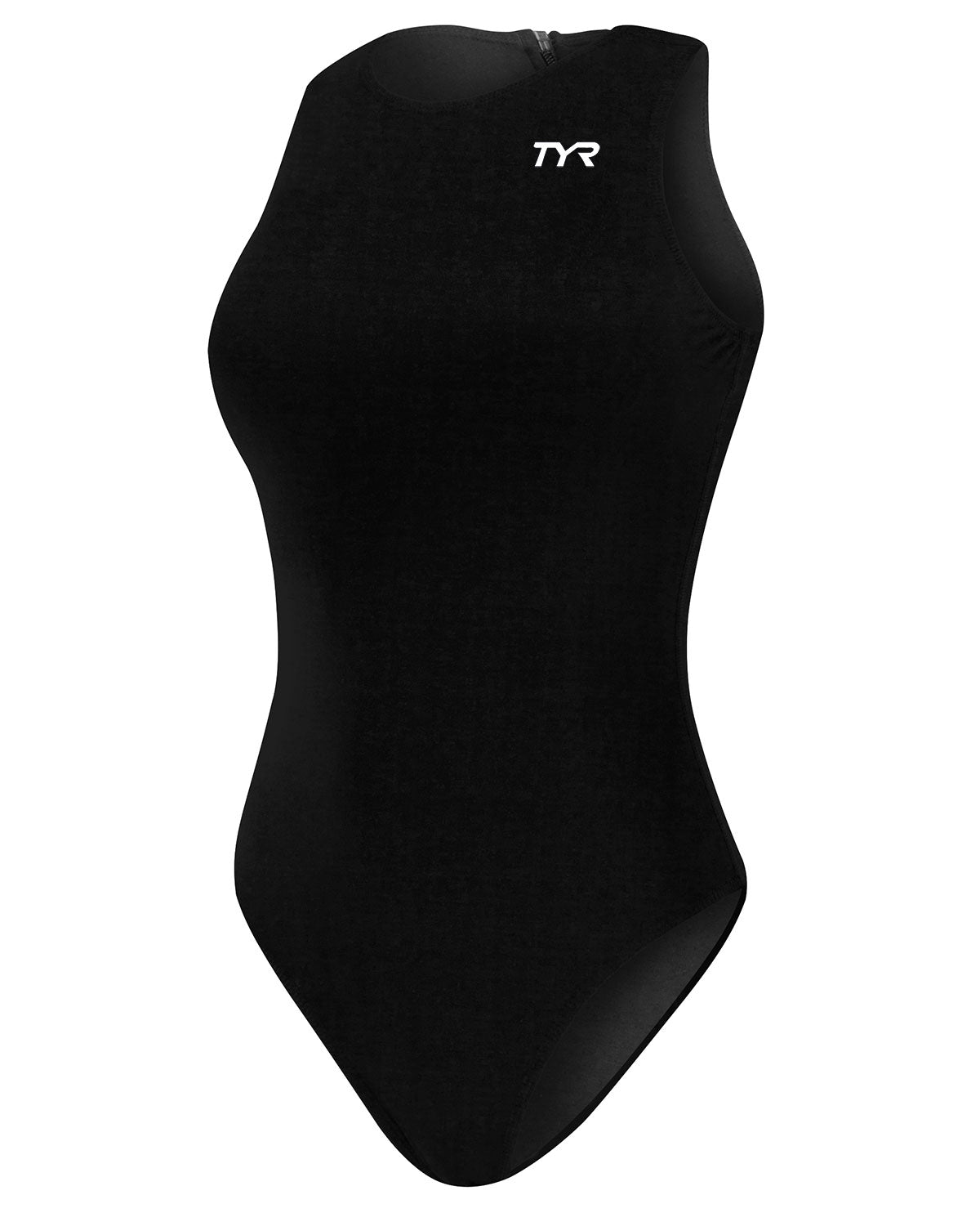 TYR Women's Solid Water Polo Breakaway - Black